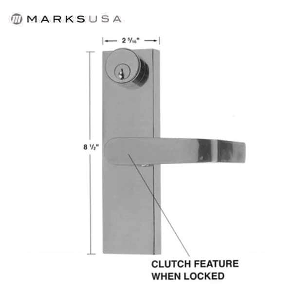 Marks Marks: Lever / Escuteon Entry Exterior Trim 32D MRK-MESC600A-26D-G3 - main